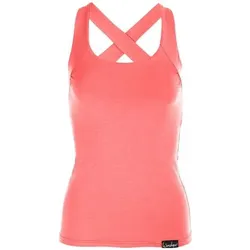 WINSHAPE Damen Cross Back Top WVR25, Größe XL in Orange Orange