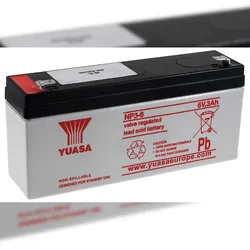 Powery YUASA Bleiakku NP3-6