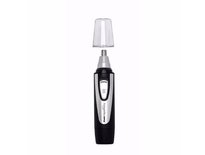 Primotecq NT 100 Nasenhaar- Bart- und Augenbrauentrimmer – Nasenhaarschneider/Ohrhaartrimmer – schwarz