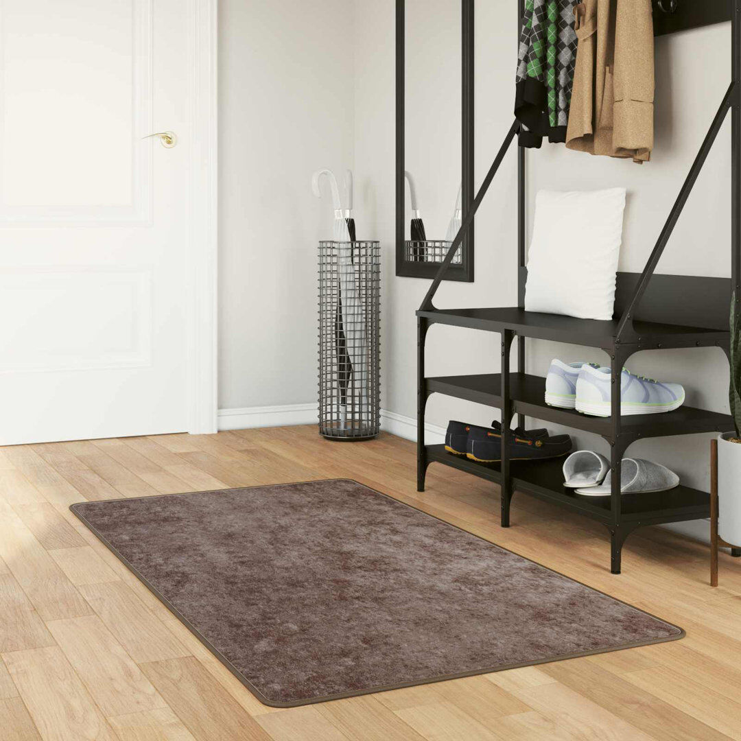 17 Stories Standard Area Rug Grey Rectangle 100 x 150 cm