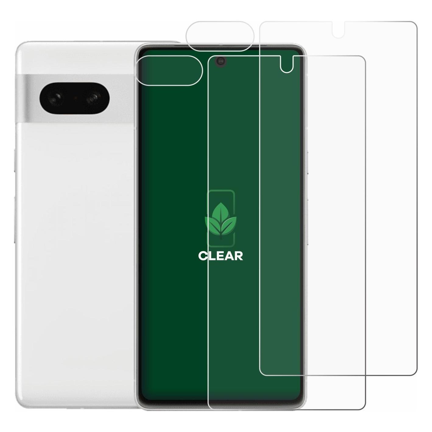 ScreenLeaf Schutzfolie für Google Pixel 7 (Display+Kamera) Displayschutz Display Schutz Folie Klar Transparent (Google Pixel 7) (6145951)