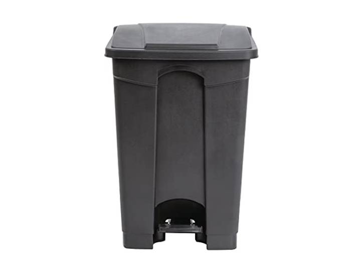 Jantex Keuken Pedaal Bin Zwart - 45Ltr