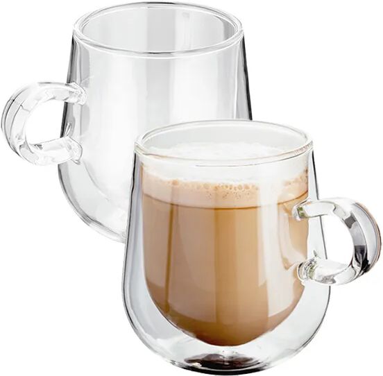 Judge Double Walled Set Of 2 275ml Latte Glasses