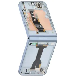 Samsung Mittelgehäuse Galaxy Z Flip 6 Service Pack, Mobilgerät Ersatzteile, Blau
