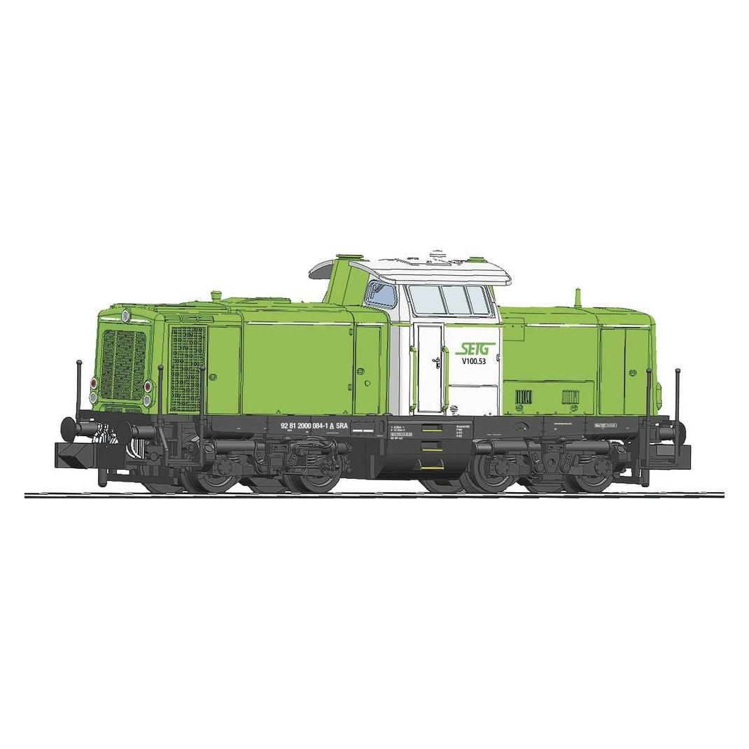 Fleischmann 721213 N Diesellok V 100.52 der SETG (Spur N) (721213)