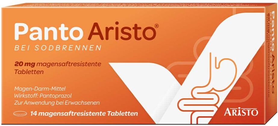 Panto Aristo bei Sodbrennen 20 mg 14stk