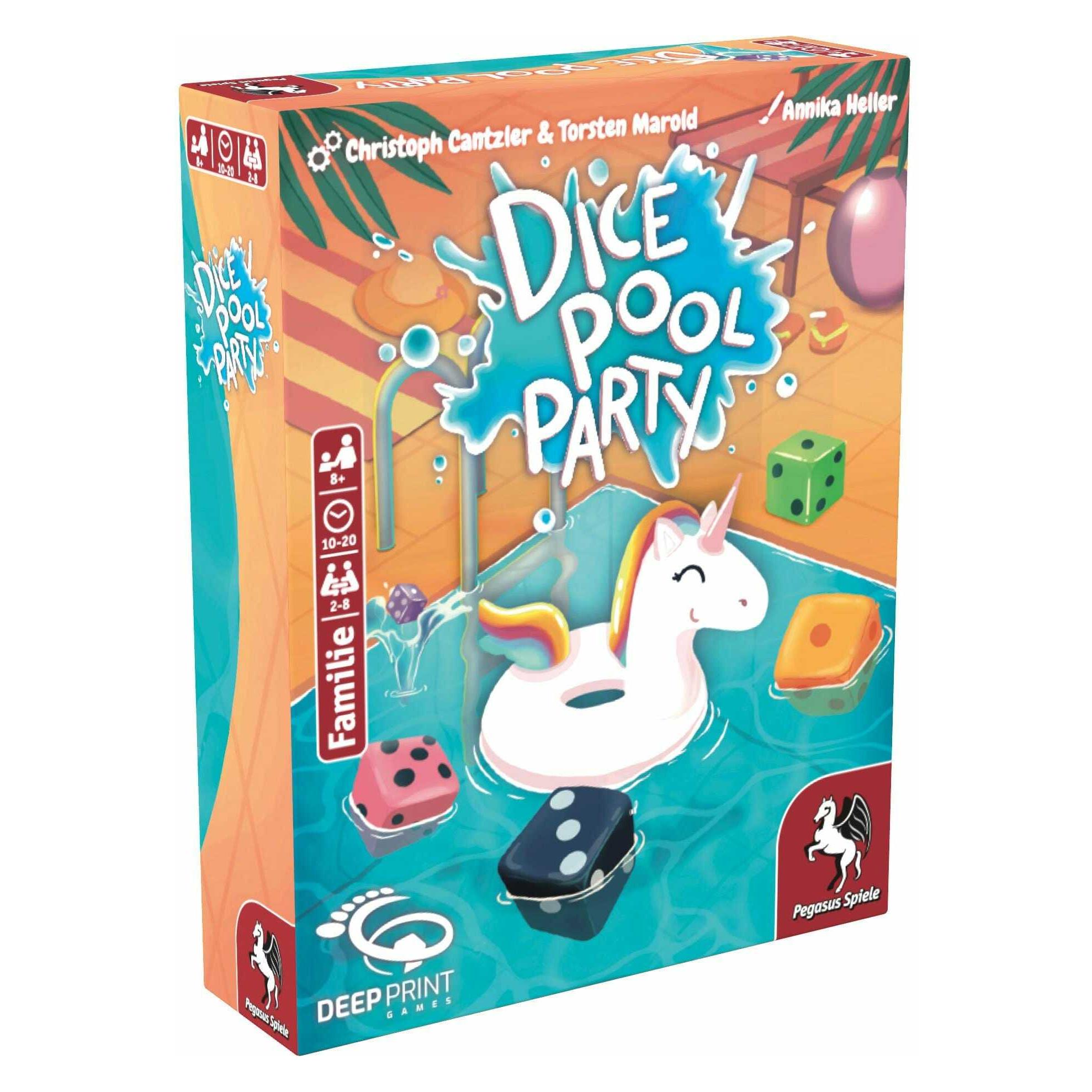 Pegasus Dice Pool Party (Deep Print Games) (Deutsch, 2 - 8 Spieler) (57826G)