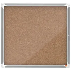 nobo Schaukasten, Kork-Rückwand, Innenbereich, 6 x DIN A4