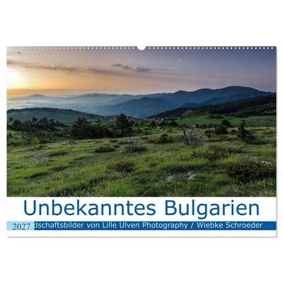 Unbekanntes Bulgarien (Wandkalender 2027 DIN A2 quer), CALVENDO Monatskalender