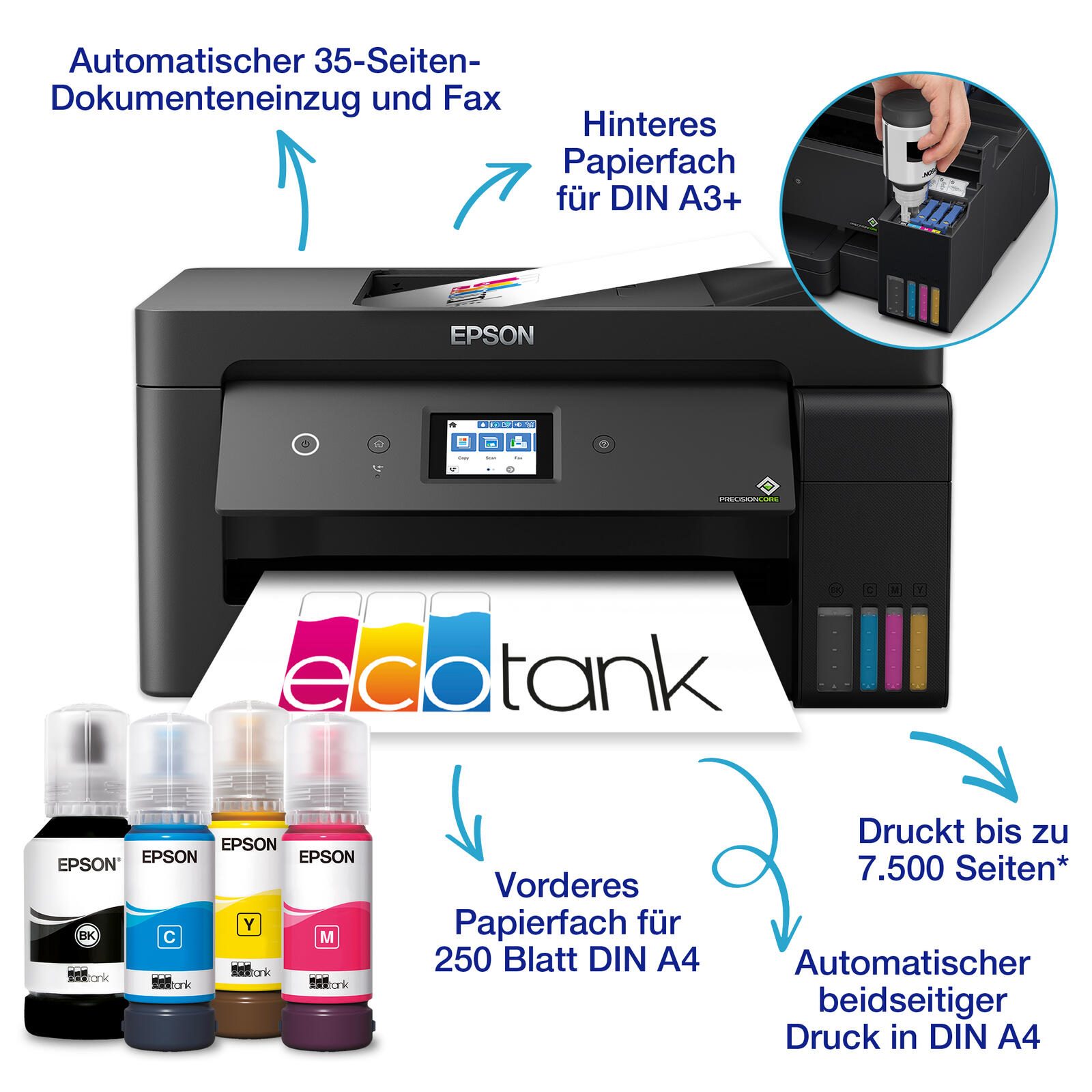 Epson EcoTank ET-15000 A3-Tintentankdrucker C11CH96401