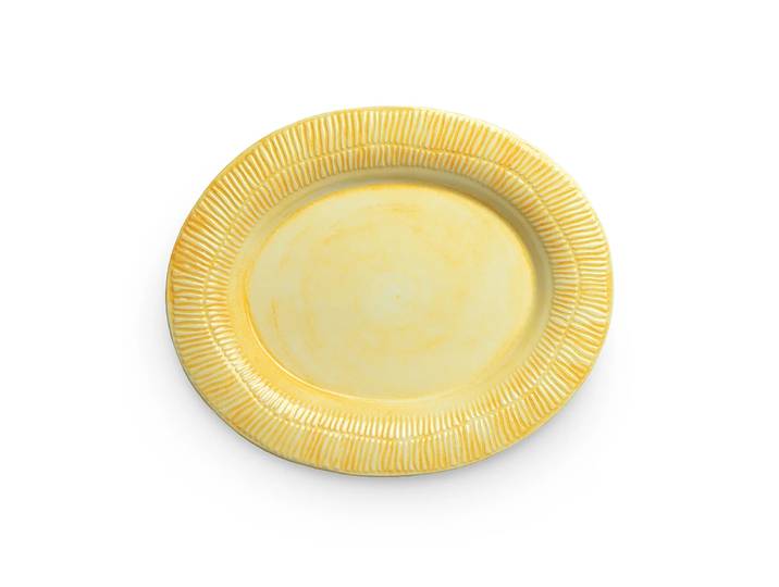 Mateus Plat Stripes 30x35 cm Jaune