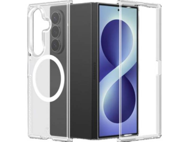 Force Case - Protège Écran Sur Mesure Z Fold 8 Ultra Coque Duo Transparent Magnetique