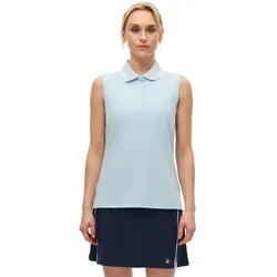 Röhnisch Polo Deni, ärmellos, hellblau