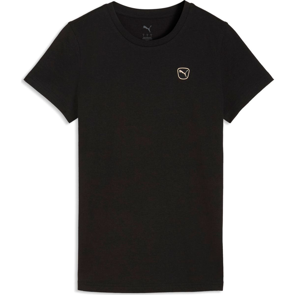 Puma Essentials Elevated Tee puma black (01) L 691855-01-L