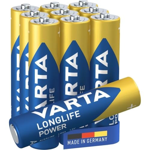 Varta High Energy AAA batterijen, 10 stuks per verpakking
