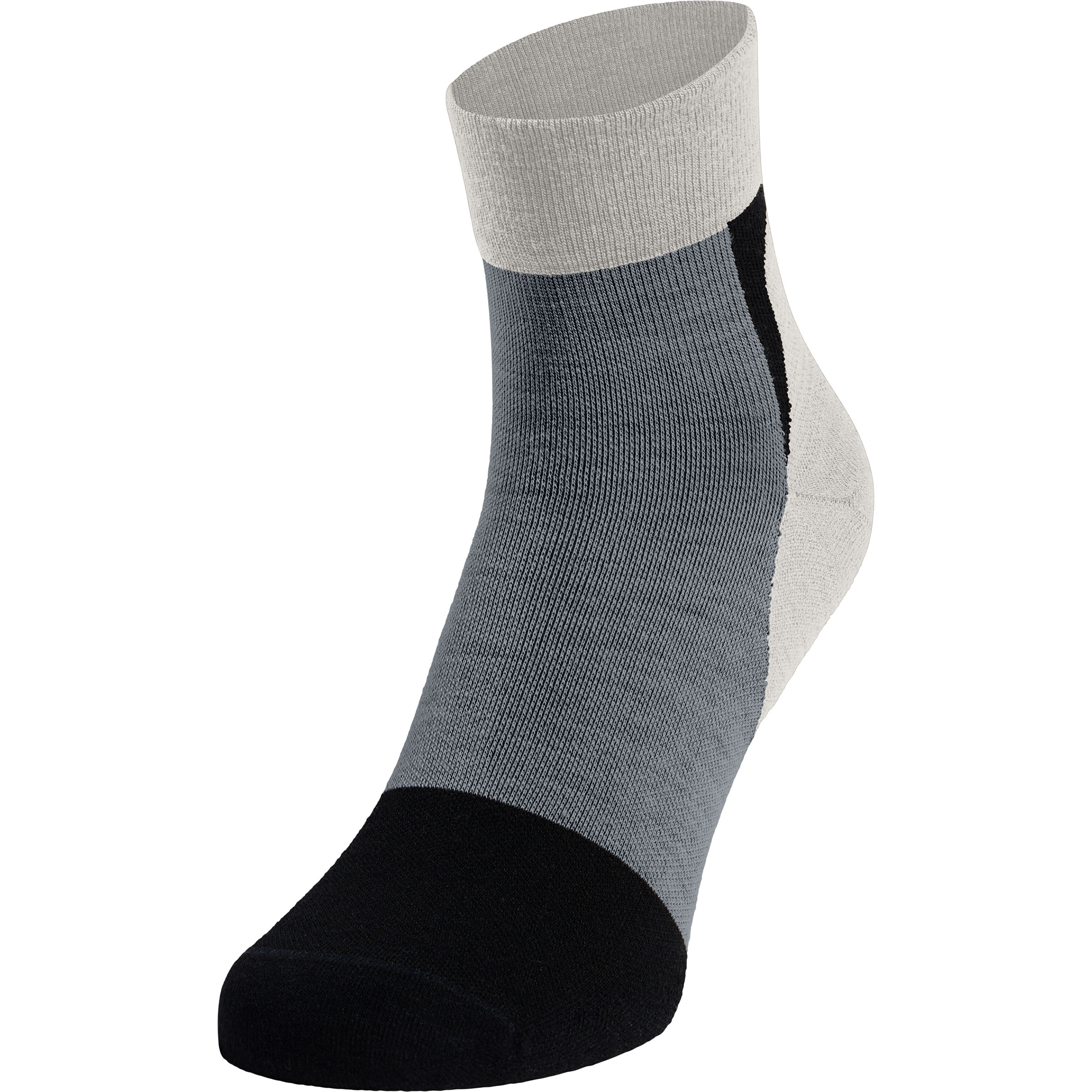 Odlo Performance Wool Hike Quarter Wandersocken grau Größe 39 Trekking Elastisch