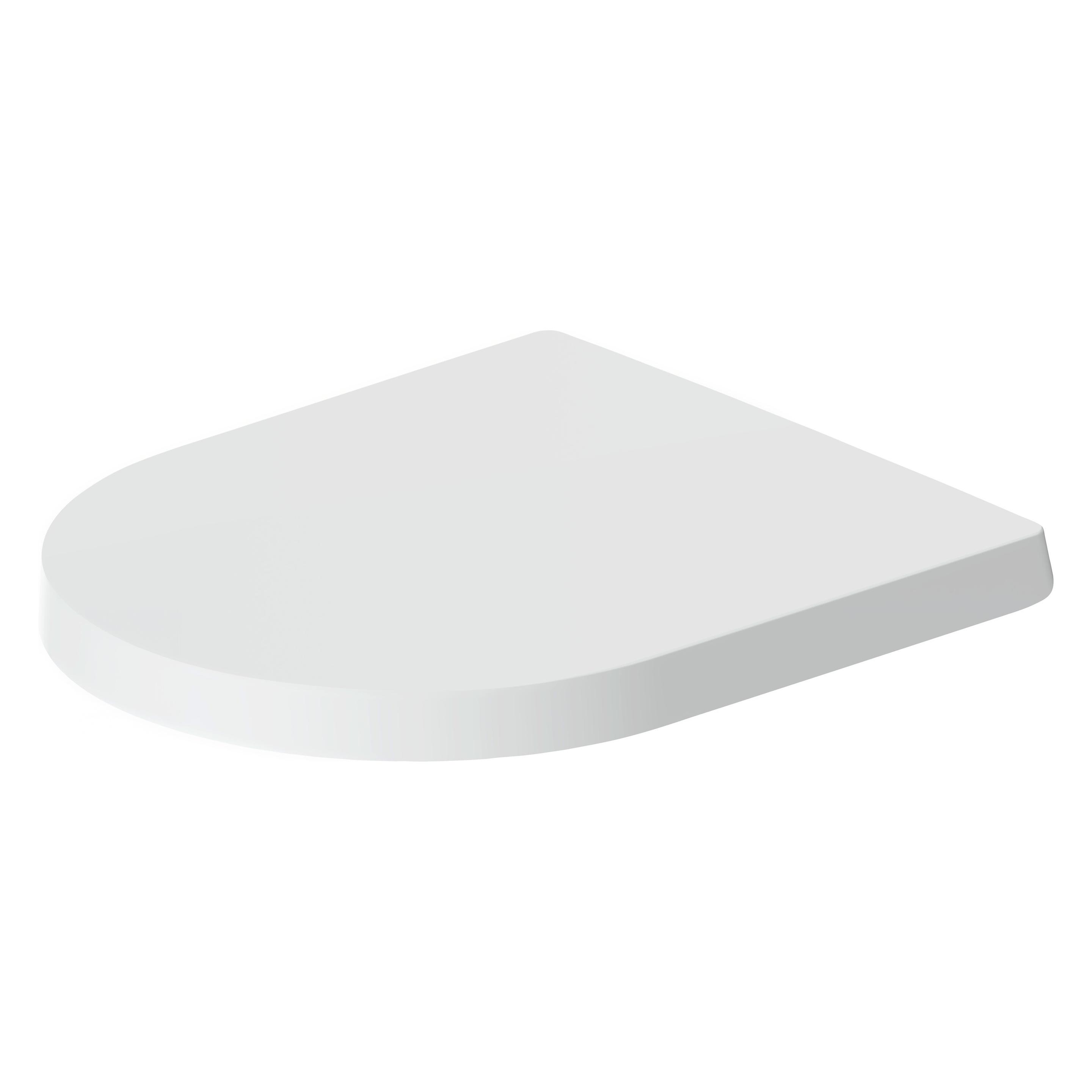 Duravit ME by Starck WC-Sitz Compact, Scharniere Edelstahl, ohne Absenkautomatik (0020113200)