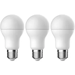 Aktion: Nur noch angezeigter Bestand verfügbar:  3er-Pack Nordlux E27 Birne LED-Leuchtmittel matt 1521lm 14W wie 100W warmweiß