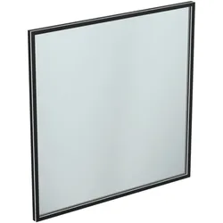 Ideal Standard Conca Spiegel T3968BH 120x3,8x120 cm, eckig, mit Beleuchtung, neutral, Rahmen schwarz