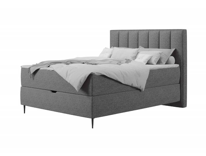 Home affaire Rita inkl. Bettkasten, erhältlich in den Breiten 160cm und 180cm mit Taschen-Federkernmatratze, Komfortliegehöhe von 61cm