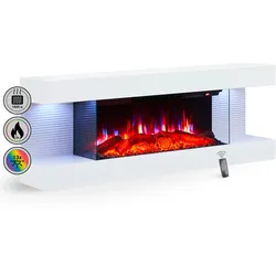 BALDERIA Lumina (weiss)   Elektro-Wandkamin