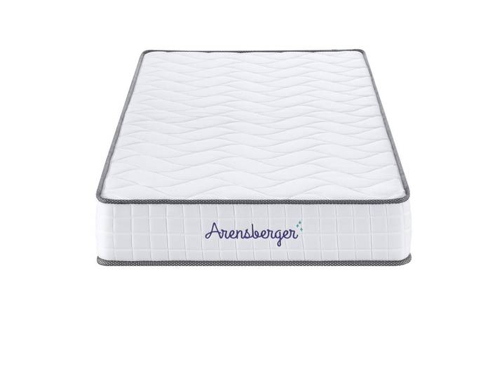Arensberger Taschenfederkern Matratze Jana, 160x200cm, Weiß, H2 + H3, 160x200 cm, Schlafzimmer, Matratzen, Taschenfederkernmatratzen