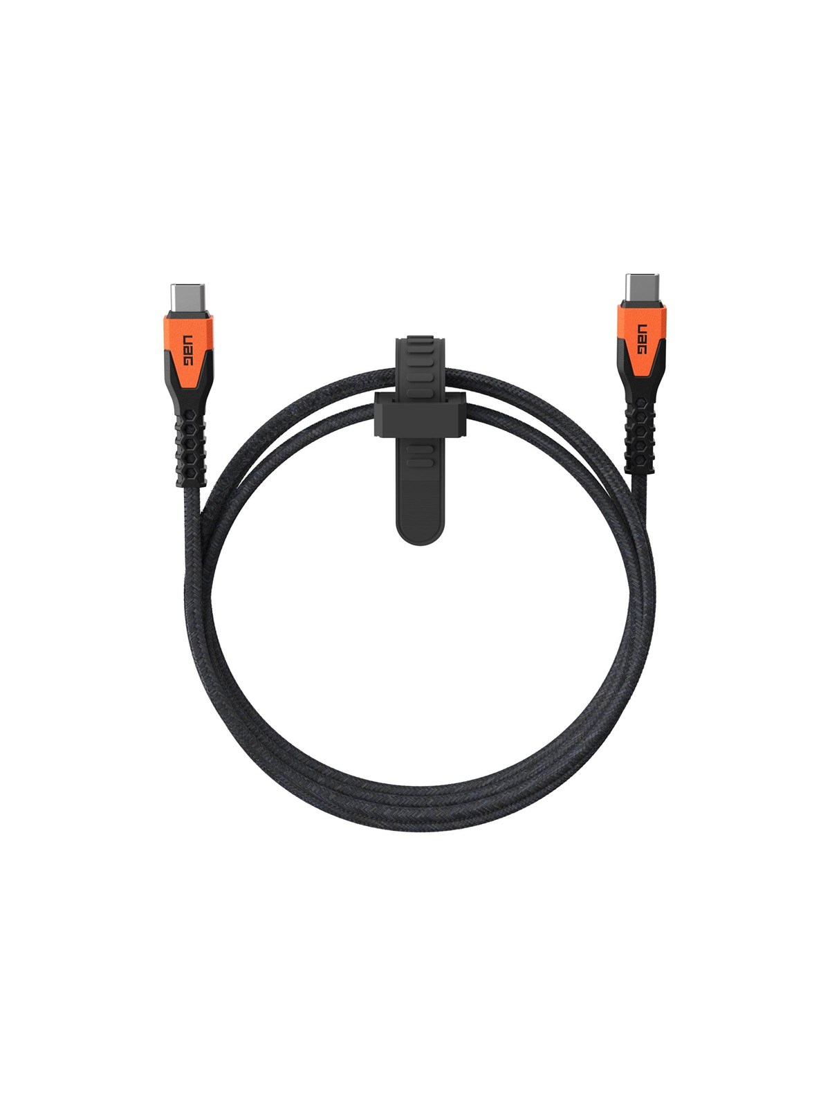 UAG Rugged Kevlar Cable USB-C - USB-C 1.5m black/orange BULK