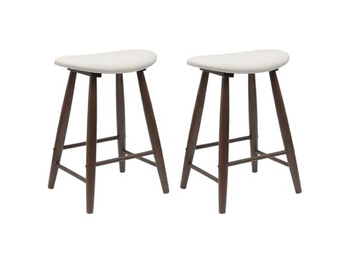 HKLGBVCR Esszimmerstühle, 2 Stück, massives Gummibaumholz, modernes Design Massives Gummibaumholz, konische Beine, 50er Jahre Stil, 2 Stück, feucht abwischbar, Esszimmer oder Küche
