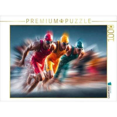 CALVENDO Puzzle Auf zur nächsten Disziplin | 1000 Teile Lege-Größe 64x48cm Foto-Puzzle für glückliche Stunden