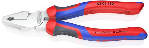 Knipex 02 05 180 Werkstatt Kraft-Kombizange 180mm DIN ISO 5746