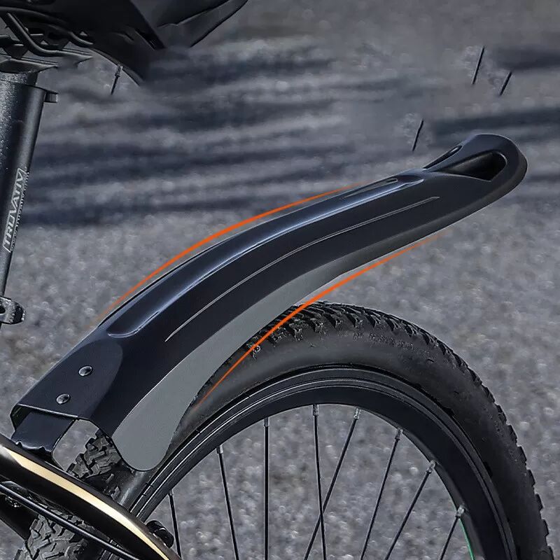 INF Garde-boue de vélo PP noir élégant pour VTT