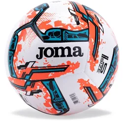 JOMA Neptune III Fußball Trainingsball 219 - weiß/fluorkorall 5