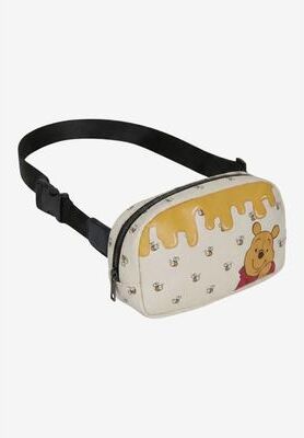 Women's Disney Winnie the Pooh Belt Bag Crossbody Fanny Pack Waist Bag Women by Disney in White (Size ONE SIZE)