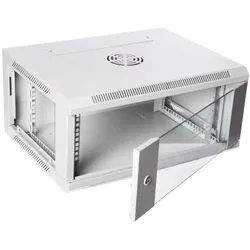 Digitus DN-W19 04U/450 Szafka wisząca 19 4U 600x450 RAL7035 (10.87 HE, 19 Zoll Rack), Serverschrank, Grau