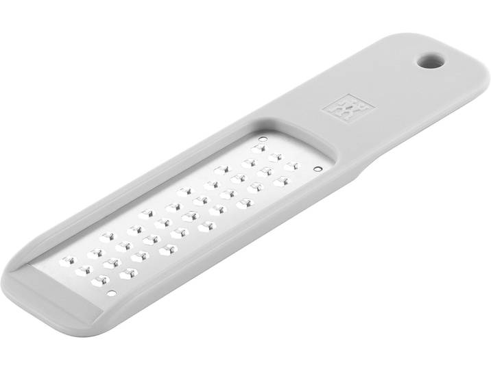 Küchenreibe ZWILLING Kleine Reibe mit Zwei-Wege-Reibtechnologie , grau, B:4cm L:16cm T:0,5cm, Edelstahl 18/10, Küchenreiben, Küchenreibe