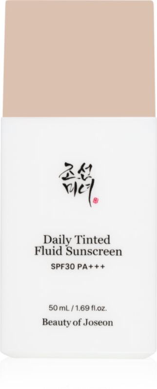 Beauty of Joseon Daily Tinted Fluid Sunscreen lightweight protective fluid SPF 30 shade LP100 50 ml