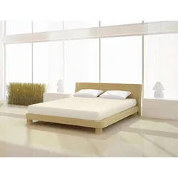 Mr. Sandman Spannbetttuch Bio Bamboo Premium 180-200 x 200-220 cm
