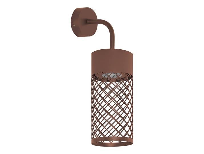 Applique LED Ø 10cm Marron/Marron