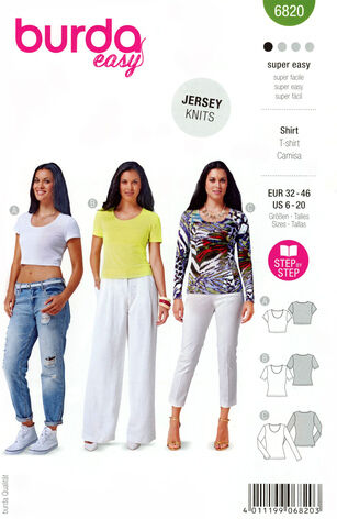 burda Schnitt 6820 "Basic Shirt"
