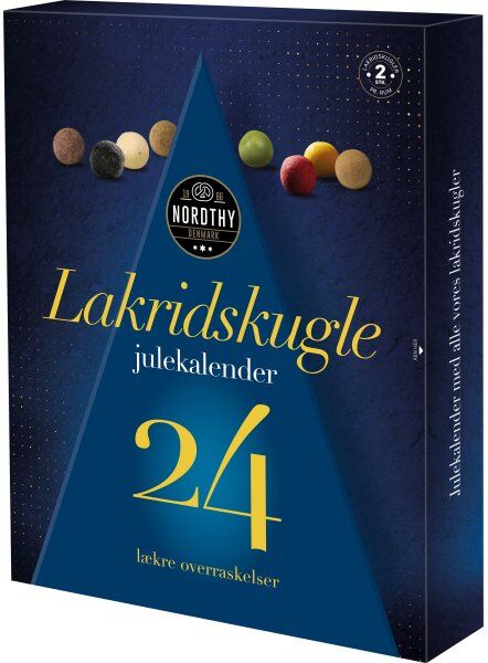 Nordthy Lakridskugle Julekalender, 260 G