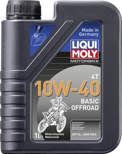 Liqui Moly Motorbike 4T 10W-40 Basic Offroad 3059 4-Takt-Motoröl 1l