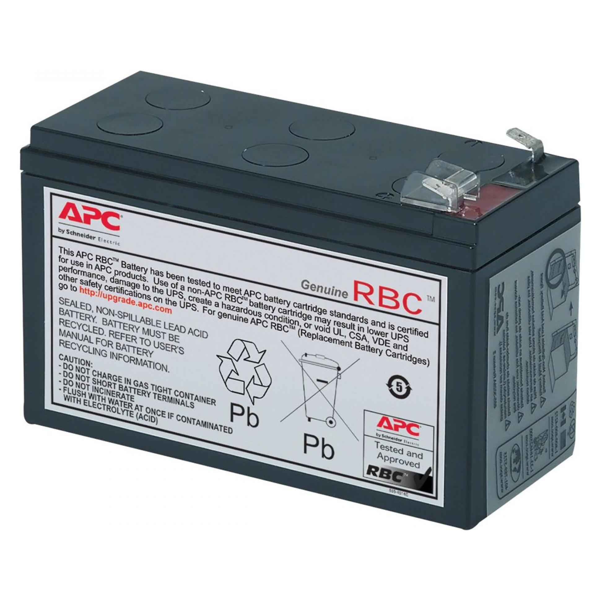 APC Replacement Battery 12V-7AH (RBC40)