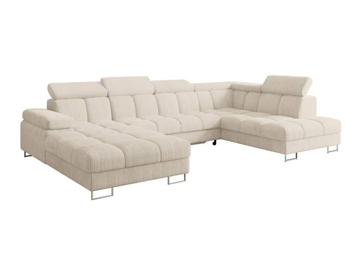 Wohnlandschaft COMA U Beige - Poso 105