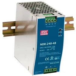 Exsys, Systemstromversorgung, DIN-Rail Netzteil 48VDC/240W