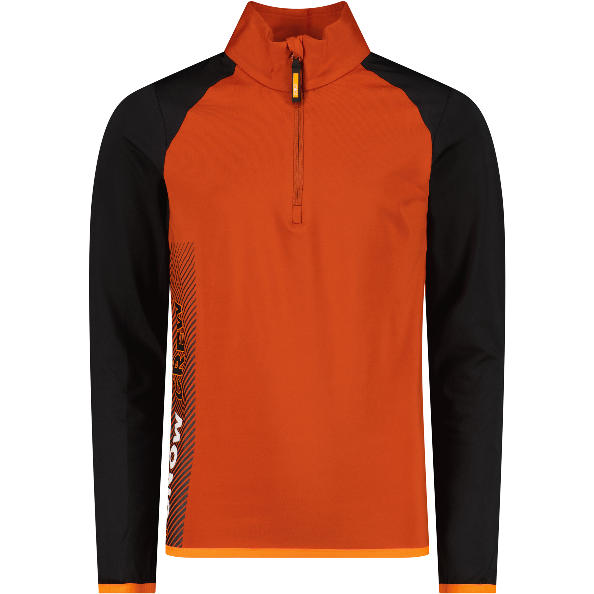 CMP Kinder Pullover rot Größe 128 Skifahren Elastisch