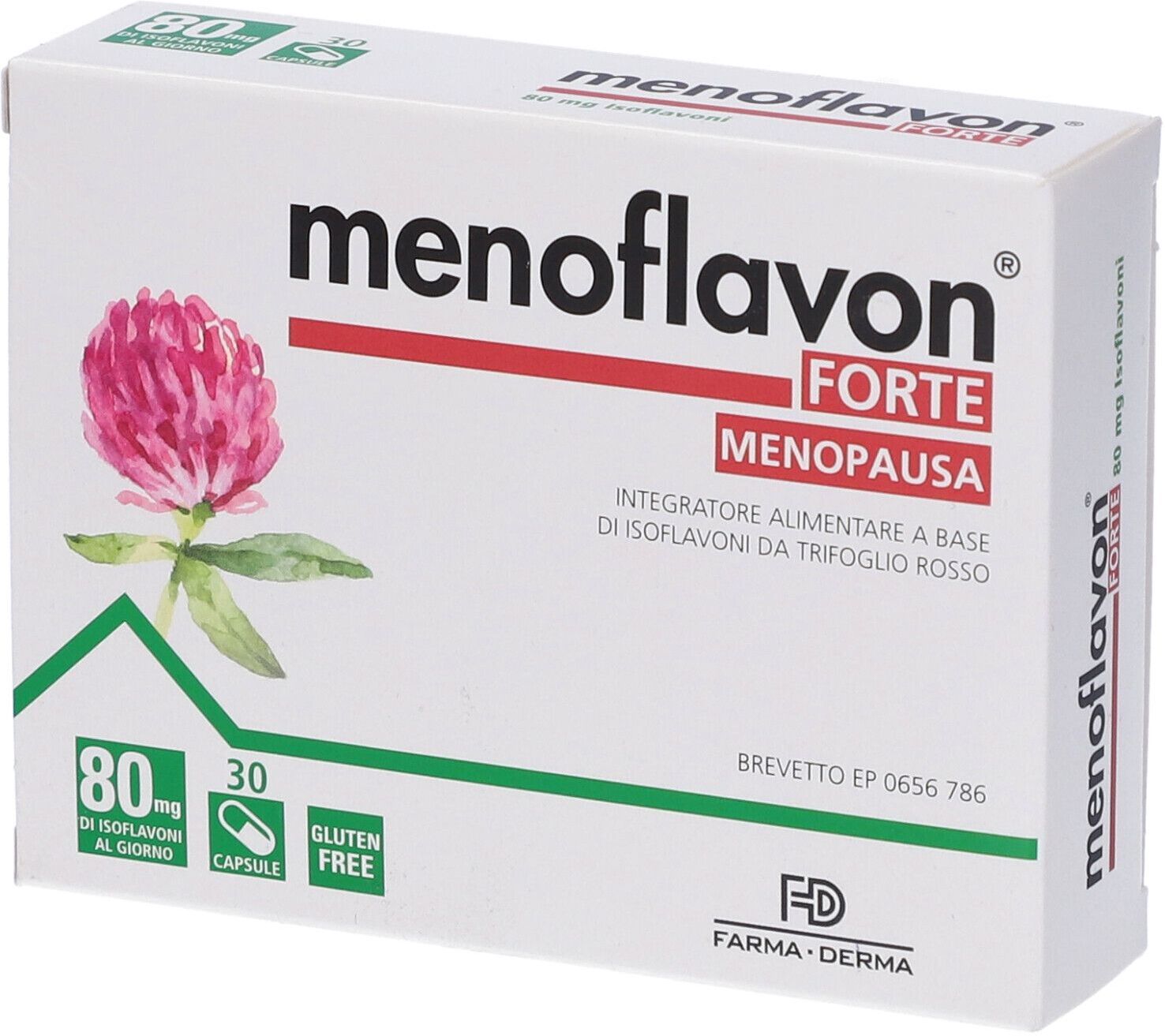 FARMA-DERMA Srl Menoflavon Forte, 30 Capsule