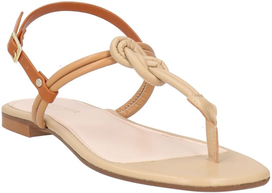 Cafènoir Sandalias de dedo Mujer Beige 35,36,37,38 Mujer