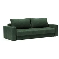 INNOVATION LIVING Schlafsofa mit Armlehnen Akello Stoff Pine Green