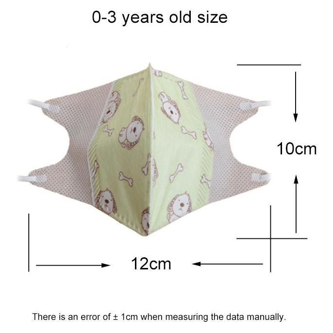 cyoo Gesichtsmaske Einweg - Mädchen 0-3 Jahre (10x) (CY121626)