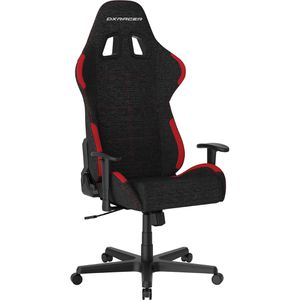 DXRACER Gaming-Stuhl FORMULA L, GC/LFD01FBCFBB/NR, schwarz, rot, Stoff, belastbar bis 125 kg